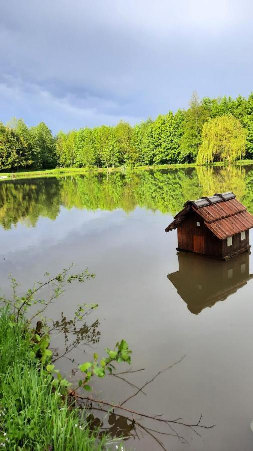 Les Etangs Du Moulin D'Harcy Panzió Lonny Kültér fotó